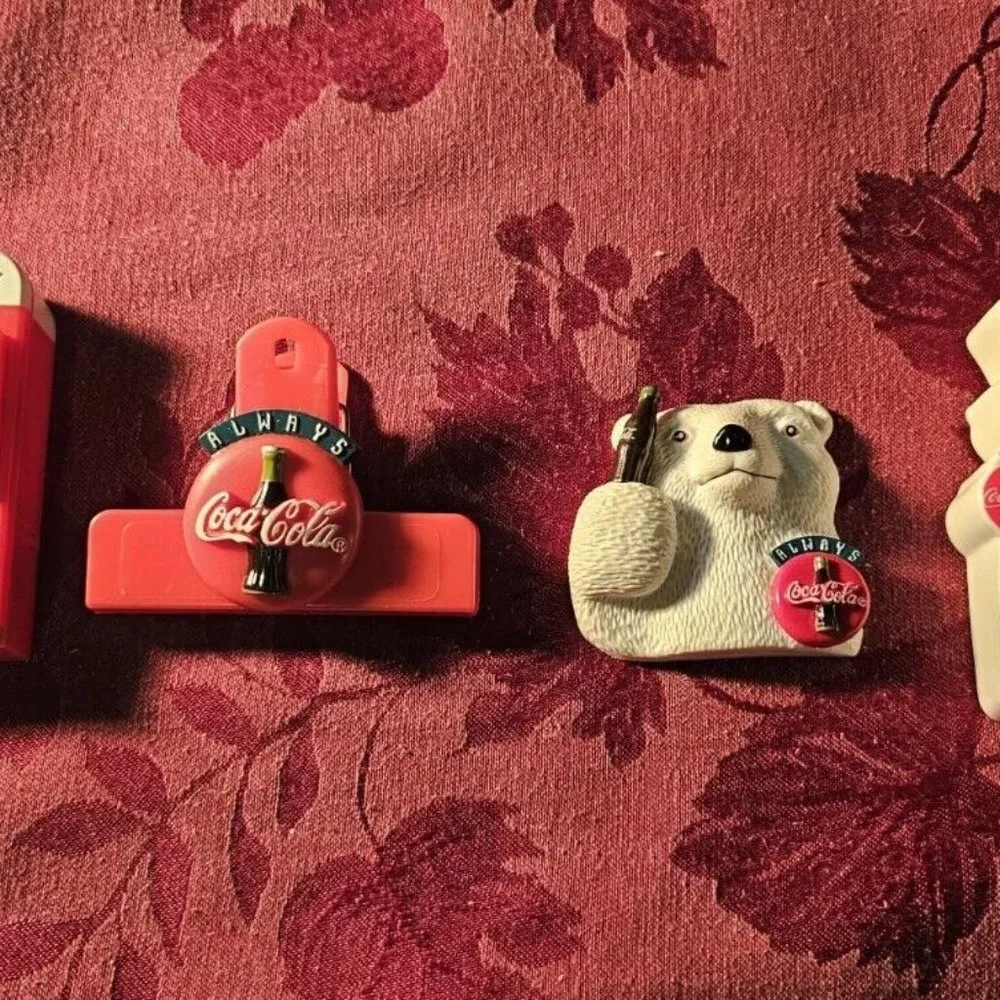 Vintage 90's Coca Cola Collectors Bundle, Set of Eight Items!